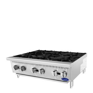 Atosa ACHP-6 — 36″ Six (6) Burner Hot Plate