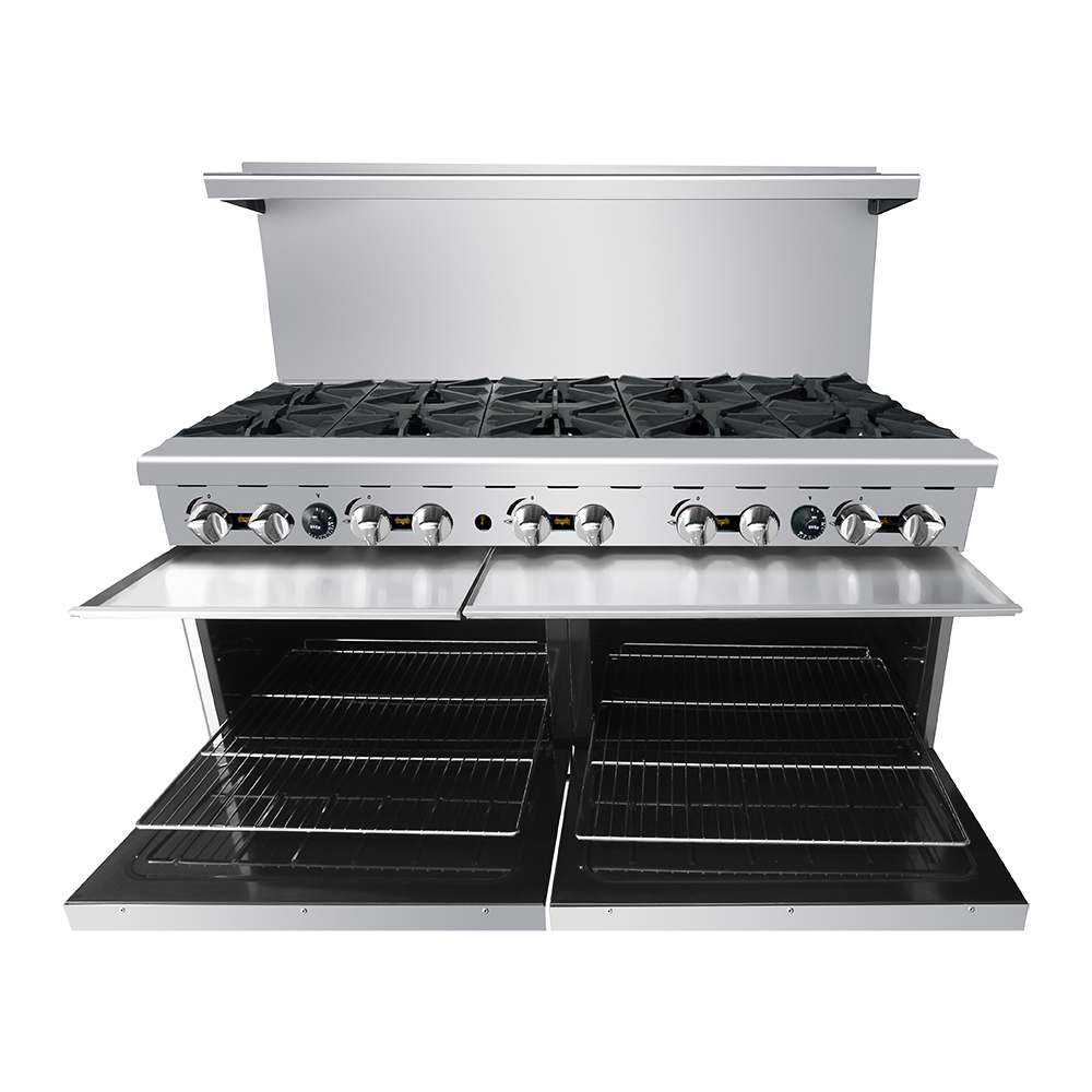 Atosa AGR-10B — 60″ Gas Range with Ten (10) Open Burners