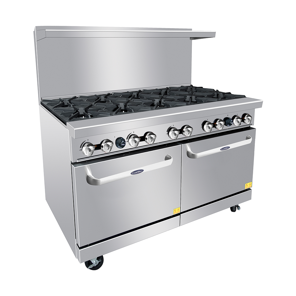 Atosa AGR-10B — 60″ Gas Range with Ten (10) Open Burners