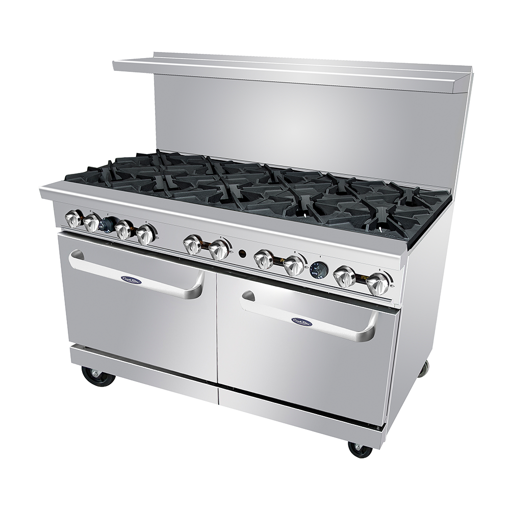Atosa AGR-10B — 60″ Gas Range with Ten (10) Open Burners