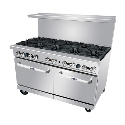 Atosa AGR-10B — 60″ Gas Range with Ten (10) Open Burners
