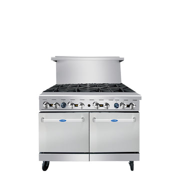 Atosa AGR-8B — 48″ Gas Range with Eight (8) Open Burners