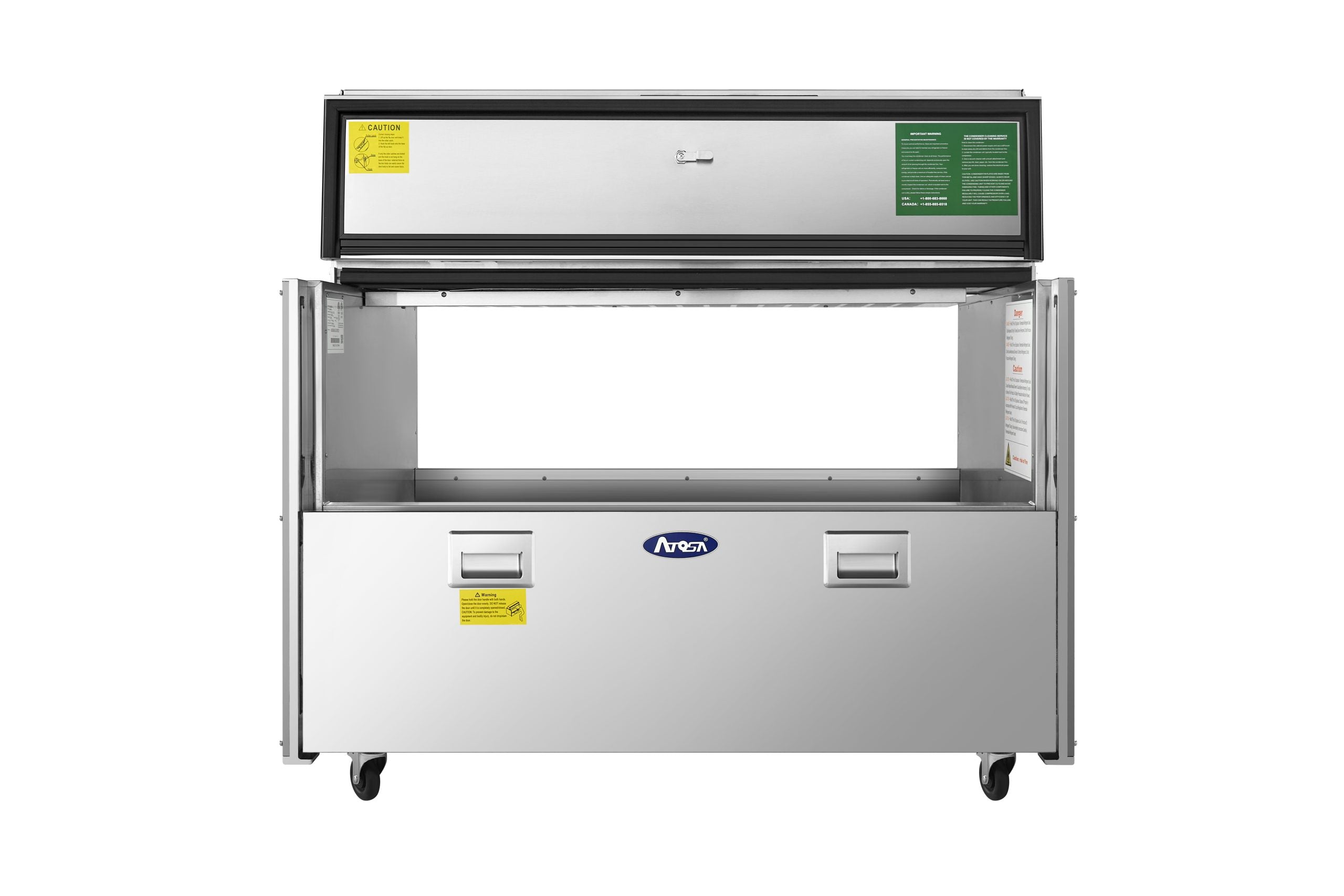 Atosa AMC-4902 – 12 Crate Forced Air Milk Cooler