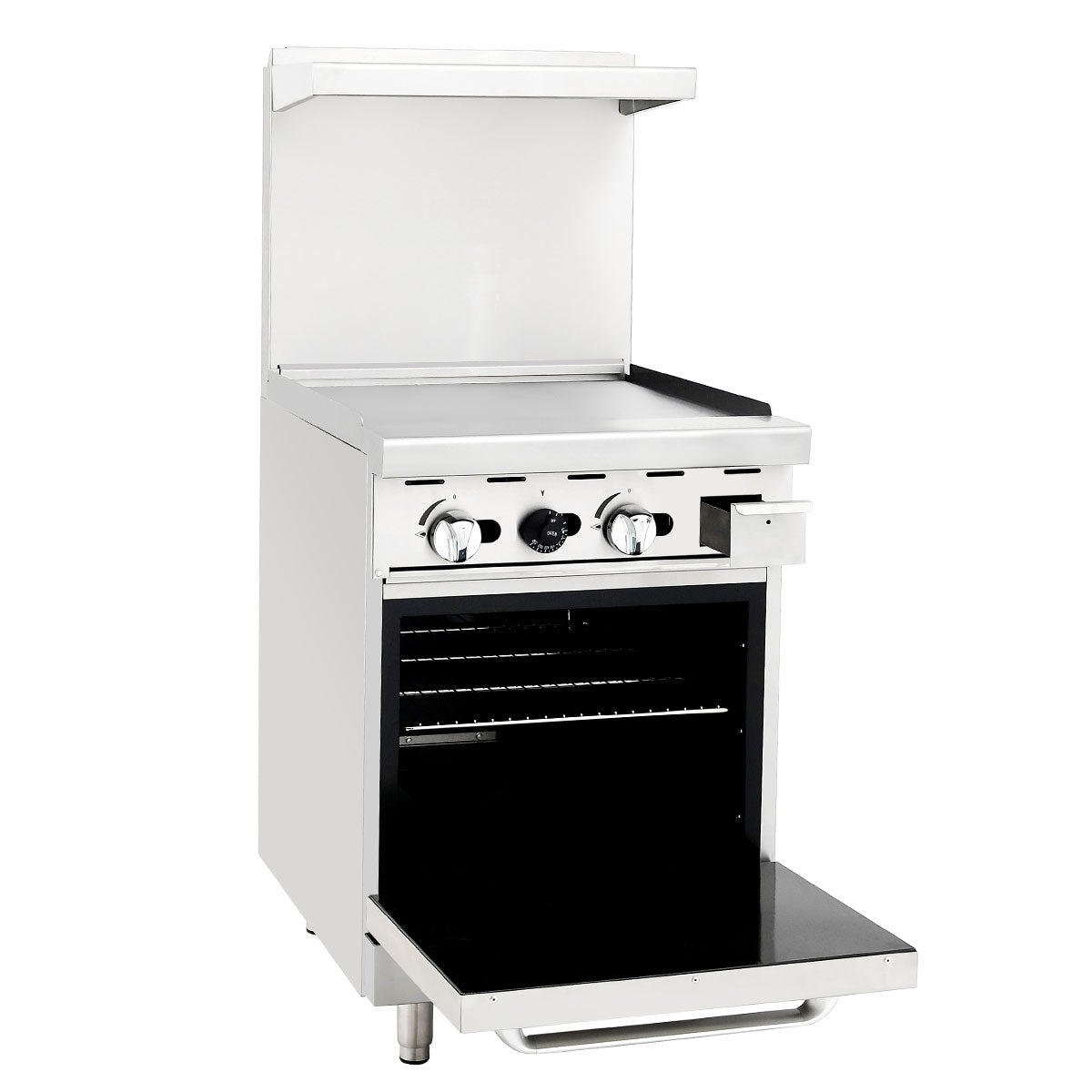 Atosa AGR-24G — 24″ Gas Range with 24″ Griddle