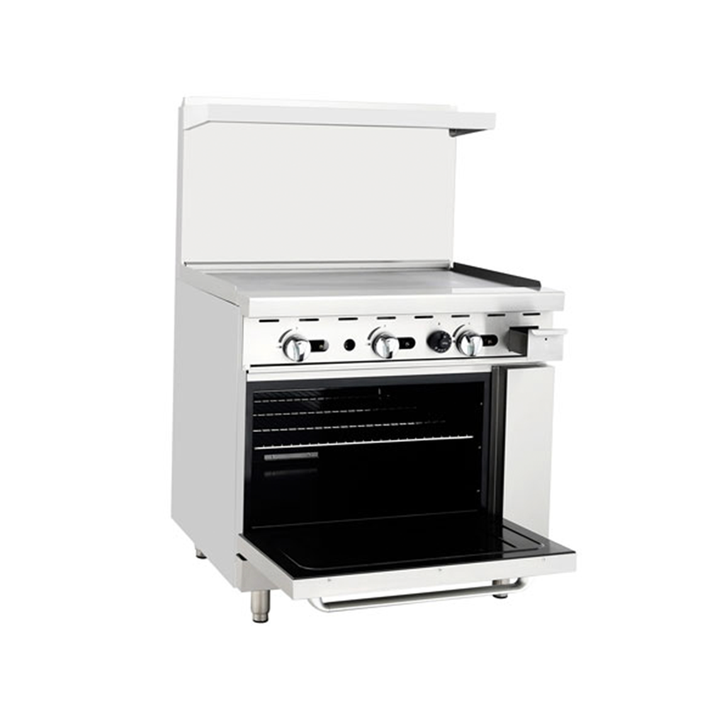 Atosa AGR-36G — 36″ Gas Range with 36″ Griddle