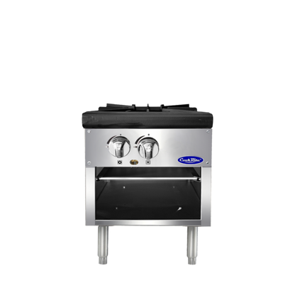 Atosa ATSP-18-1 — Single Stock Pot Stove, Standard Height