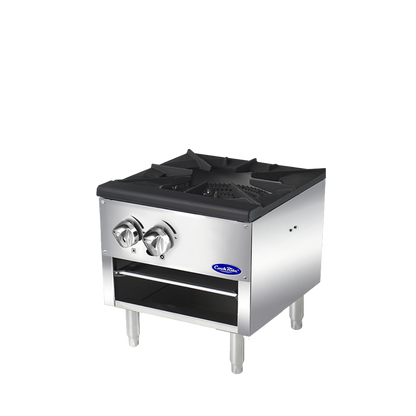 Atosa ATSP-18-1L — Single Stock Pot Stove, Low Height