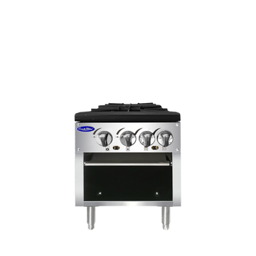 Atosa ATSP-18-2 — Double Stock Pot Stove, Standard Height