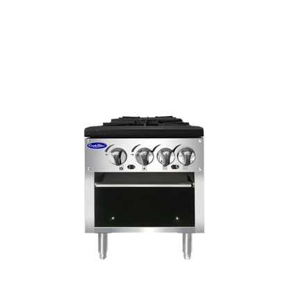 Atosa ATSP-18-2 — Double Stock Pot Stove, Standard Height