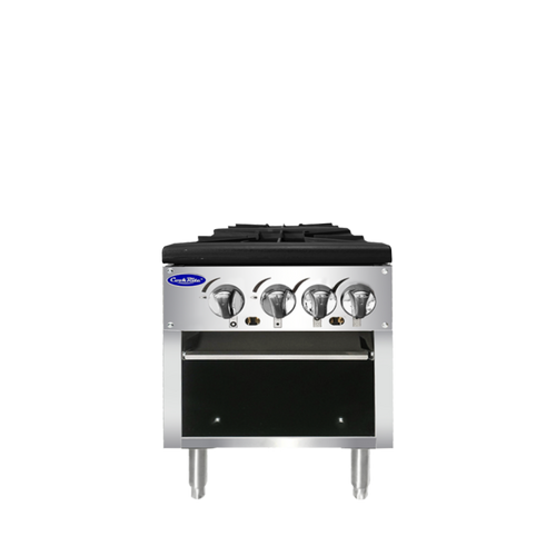 Atosa ATSP-18-2 — Double Stock Pot Stove, Standard Height