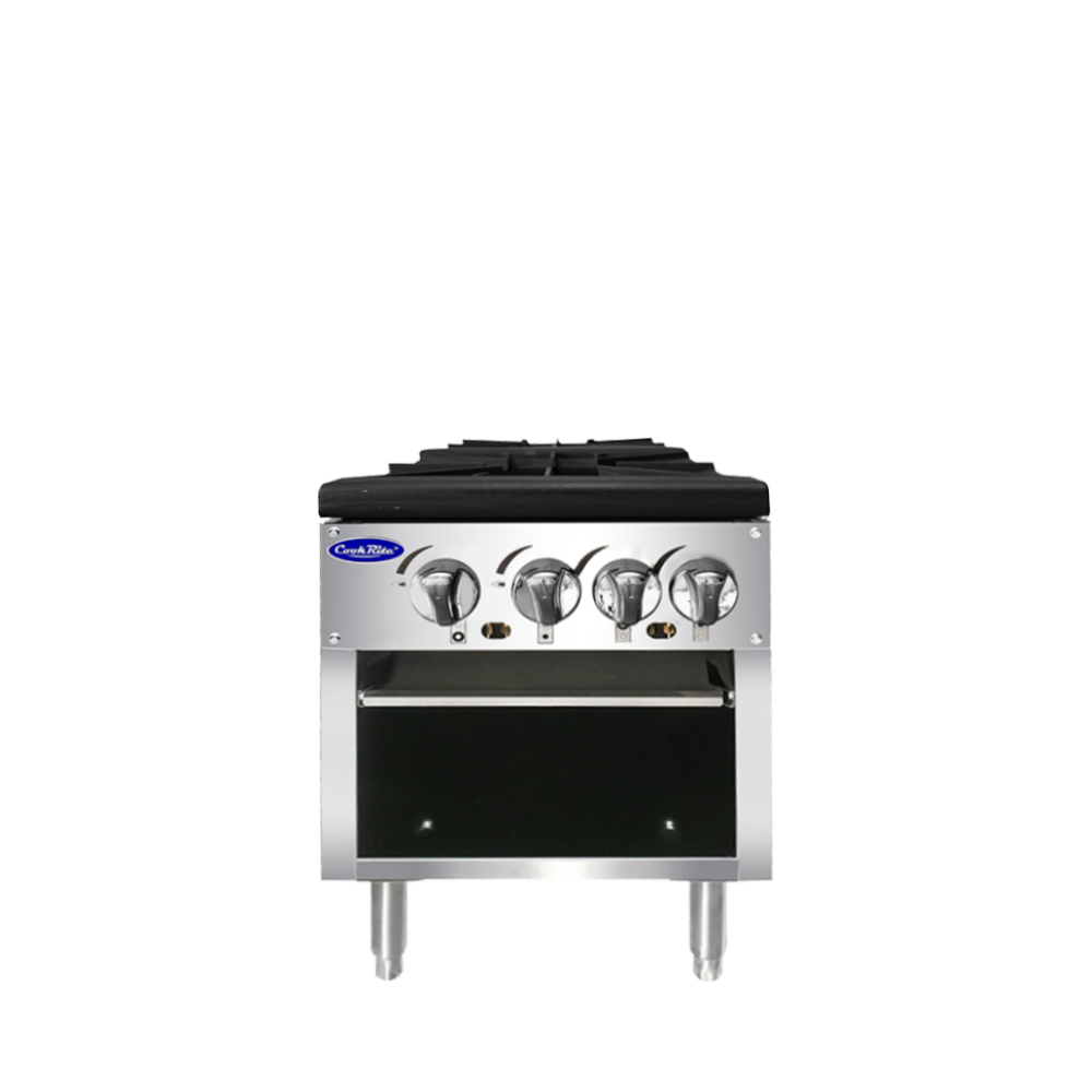 Atosa ATSP-18-2L — Double Stock Pot Stove, Low Height