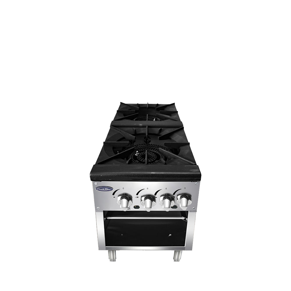 Atosa ATSP-18-2L — Double Stock Pot Stove, Low Height