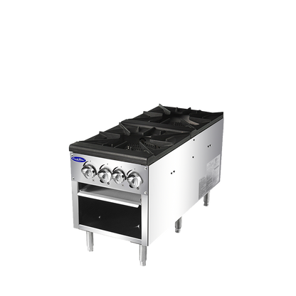 Atosa ATSP-18-2 — Double Stock Pot Stove, Standard Height