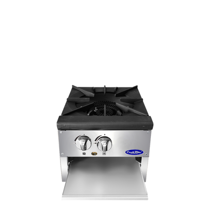 Atosa ATSP-18-1L — Single Stock Pot Stove, Low Height