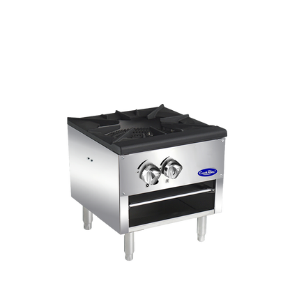 Atosa ATSP-18-1L — Single Stock Pot Stove, Low Height