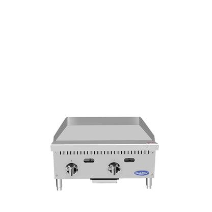 Atosa ATTG-24 — 24″ Thermostatic Griddle with 1″ Griddle Plate