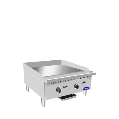 Atosa ATTG-24 — 24″ Thermostatic Griddle with 1″ Griddle Plate