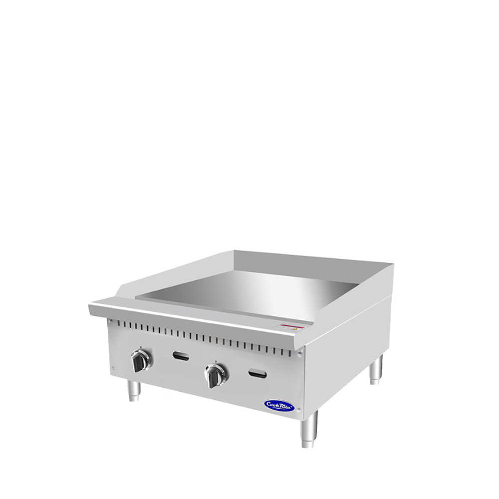 Atosa ATTG-24 — 24″ Thermostatic Griddle with 1″ Griddle Plate