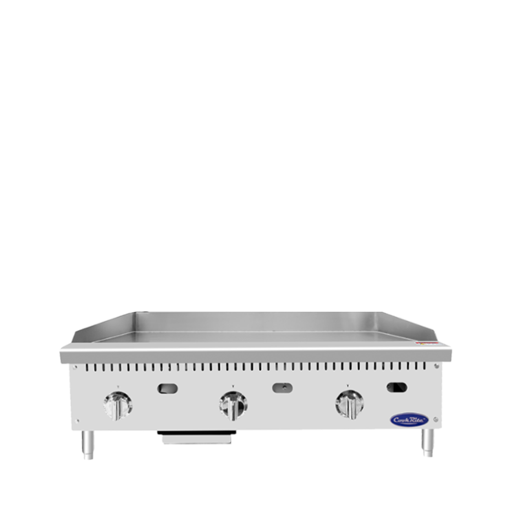 Atosa ATTG-36 — 36″ Thermostatic Griddle with 1′ Griddle Plate