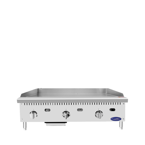 Atosa ATTG-36 — 36″ Thermostatic Griddle with 1′ Griddle Plate