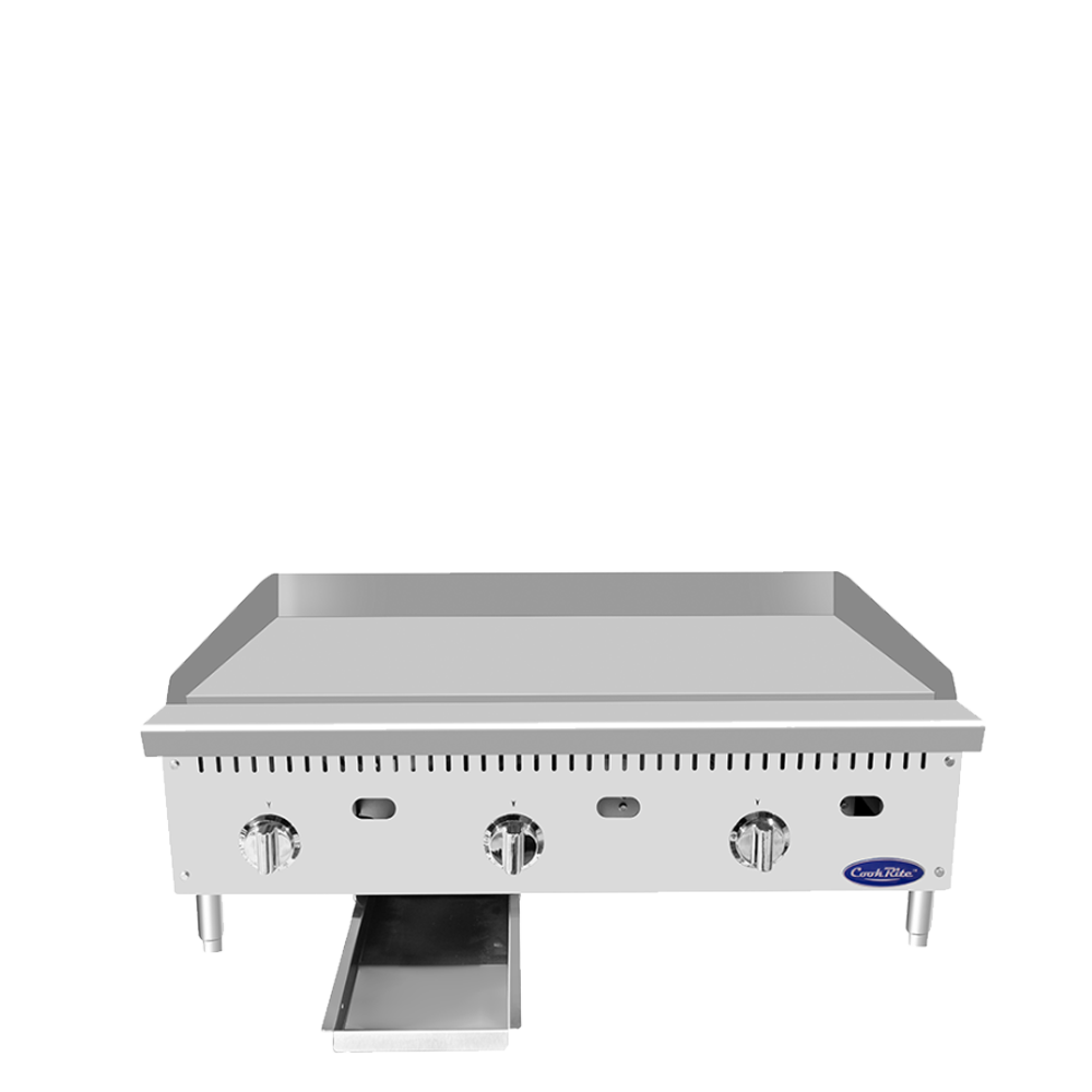 Atosa ATTG-36 — 36″ Thermostatic Griddle with 1′ Griddle Plate
