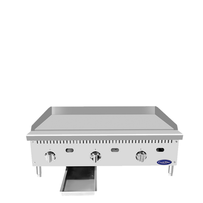 Atosa ATTG-36 — 36″ Thermostatic Griddle with 1′ Griddle Plate