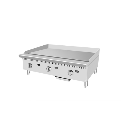 Atosa ATTG-36 — 36″ Thermostatic Griddle with 1′ Griddle Plate