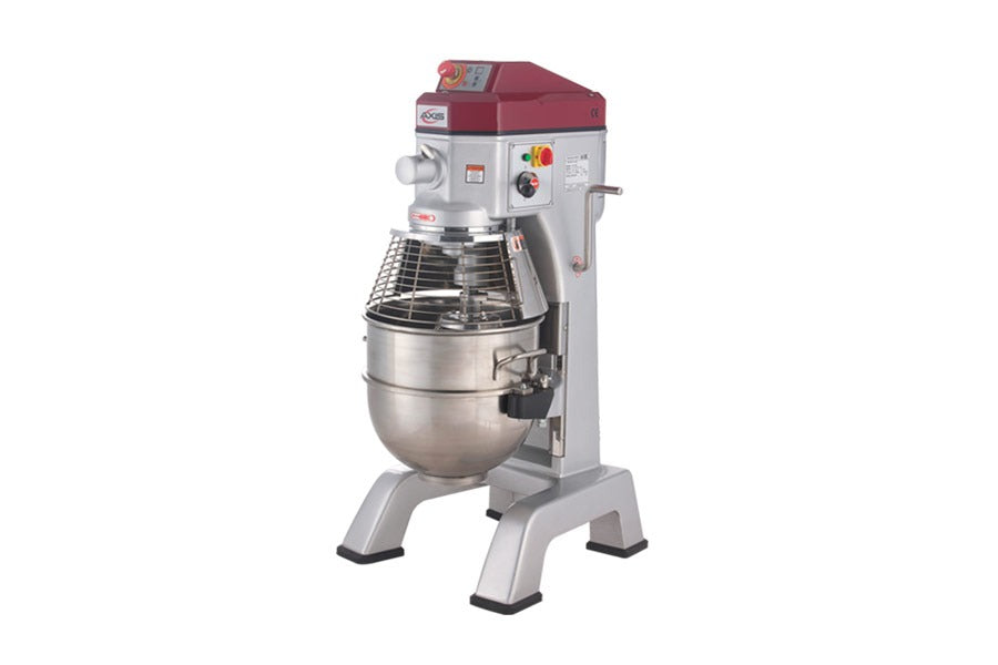 Axis AX-M40 40-Quart Commercial Planetary Mixer – 3-Speed, Gear Drive, Digital Timer