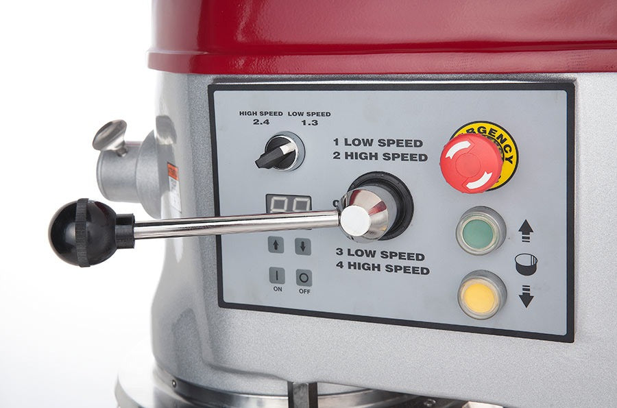 Axis AX-M80 80-Quart Commercial Planetary Mixer – 4 HP, Automatic Bowl Lift, 4-Speed, 3-Phase