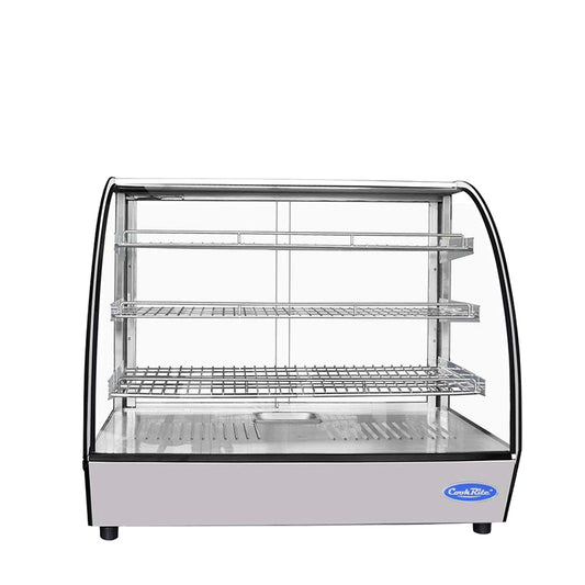 Atosa CHDC-44 — Countertop Heated Curved Display Case (4.4 cu ft)