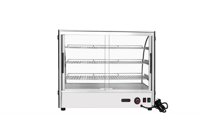 Atosa CHDC-44 — Countertop Heated Curved Display Case (4.4 cu ft)