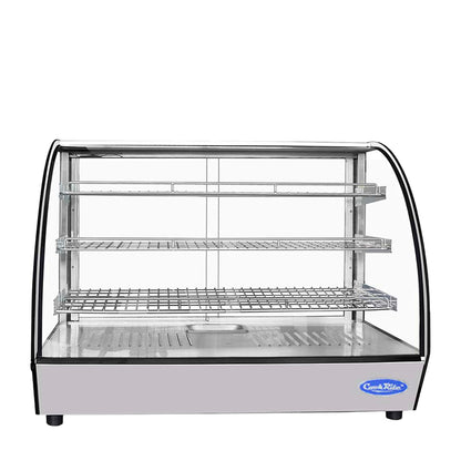 Atosa CHDC-56 — Countertop Heated Curved Display Case (5.6 cu ft)