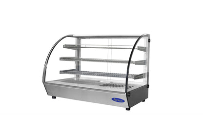 Atosa CHDC-56 — Countertop Heated Curved Display Case (5.6 cu ft)