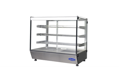 Atosa CHDS-53 — Countertop Heated Square Display Case (5.3 cu ft)