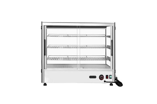 Atosa CHDS-53 — Countertop Heated Square Display Case (5.3 cu ft)