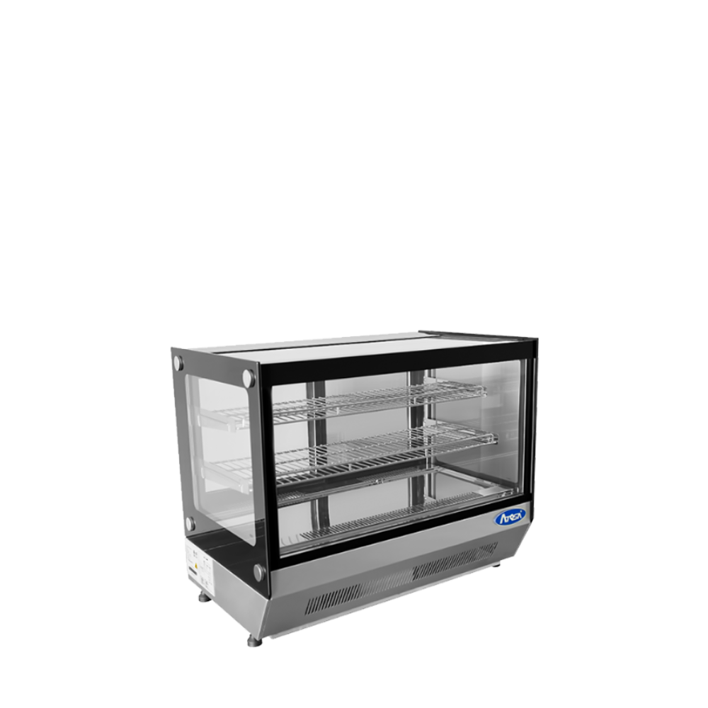 Atosa CRDS-42 — Countertop Refrigerated Square Display Case (4.2 cu ft)