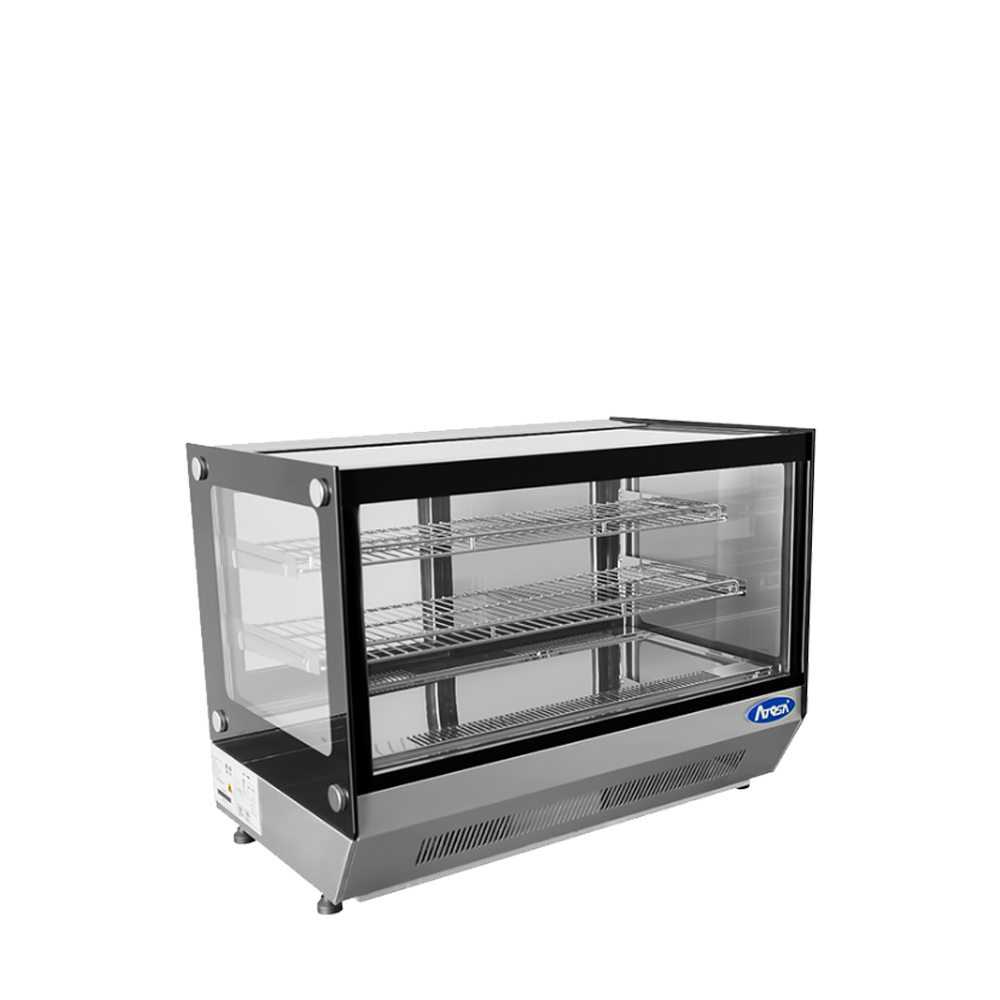 Atosa CRDS-56 — Countertop Refrigerated Square Display Case (5.6 cu ft)