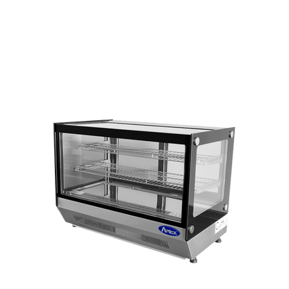 Atosa CRDS-56 — Countertop Refrigerated Square Display Case (5.6 cu ft)