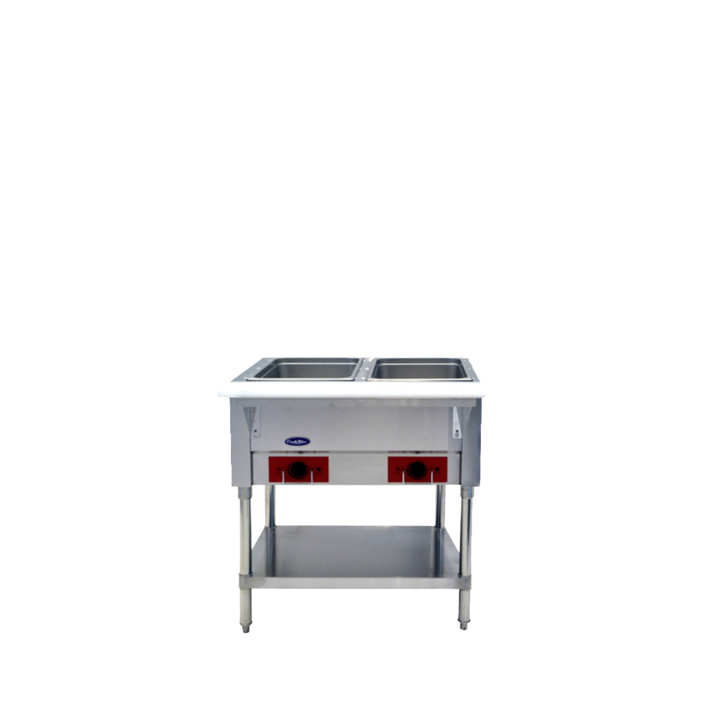 Atosa CSTEA-2C — 2 Open Well Electric Steam Table