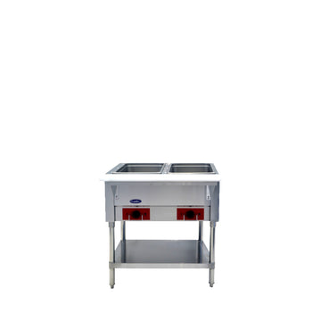 Atosa CSTEA-2C — 2 Open Well Electric Steam Table