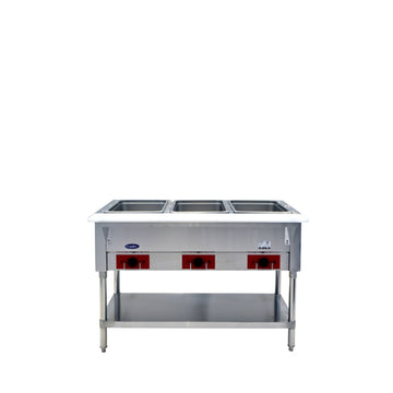 Atosa CSTEA-3C — 3 Open Well Electric Steam Table