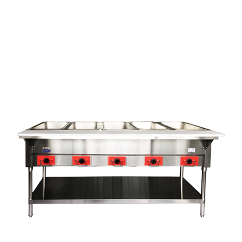 Atosa CSTEB-5C — 5 Open Well Electric Steam Table