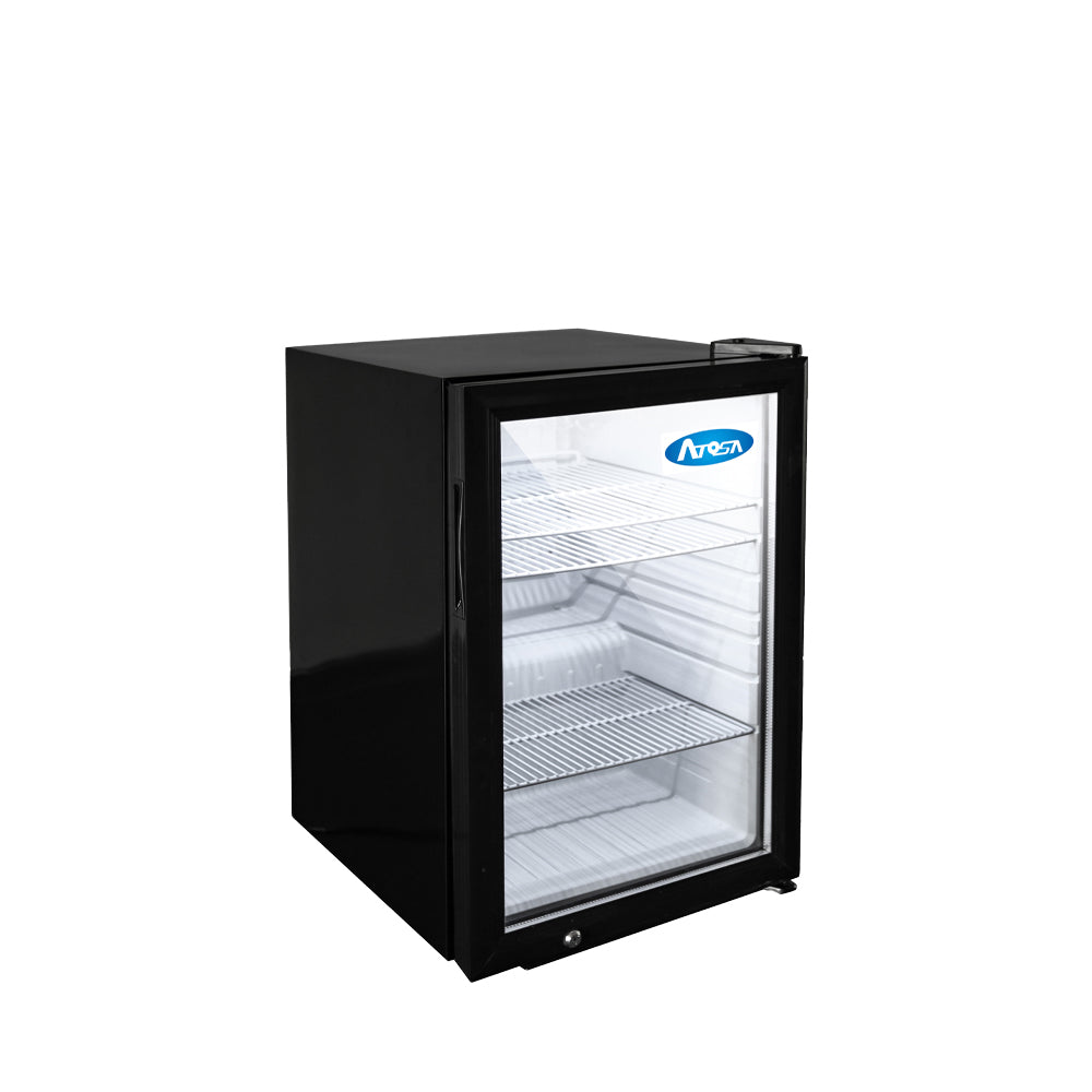 Atosa CTD-3 — Countertop Glass Door Merchandiser Cooler (3 cu ft)