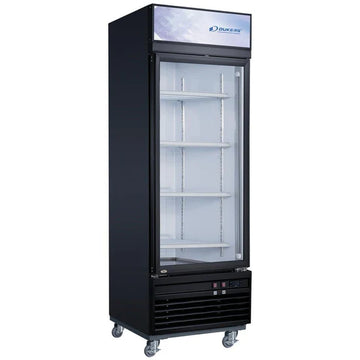 Dukers DSM-15F Commercial Single Glass Swing Door Merchandiser Freezer