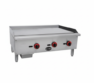 Saba Corpusa MG-36t " Countertop Gas Griddle, Thermostatically Controlled, 90,000 BTU Commercial Griddle