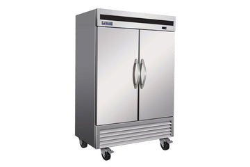 Axis B54R Bottom Mount Double Door Commercial Refrigerator – Stainless Steel