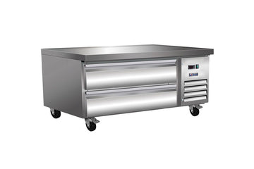 IKON ICBR-38 Refrigerated Cold Base – Stainless Steel, 4" Casters