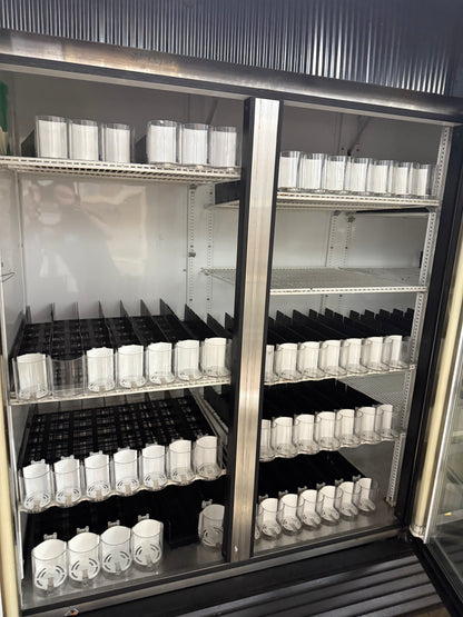 True GDM-72 3 Door Glass Commercial Merchandiser Refrigerator