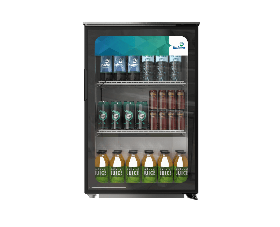 Imbera EVC04 HC 21" One Section Glass Door Merchandiser - (1) Right Hinge Door, 115v