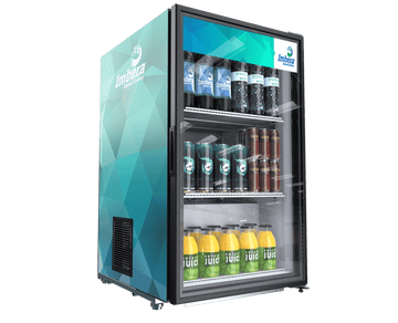 Imbera VR06 HC 21" One Section Glass Door Merchandiser - (1) Right Hinge Door, 115v